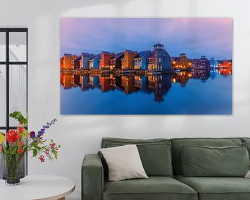 Une soirée au Reitdiephaven, Groningue