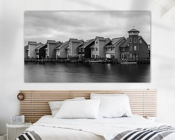 Une soirée au Reitdiephaven en noir et blanc