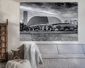 Singapur - Architektonische Ikone am Quai von Stadtlandschaften – Rick Van der Poorten Fotografie