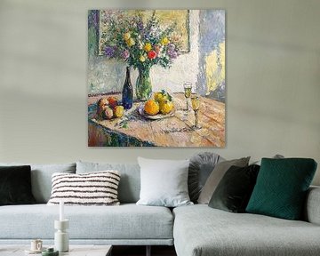 Tafel vol zomer – impressionistisch kunstwerk