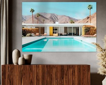 Midden-eigentijds modern Palm Springs van Philippe HUGONNARD