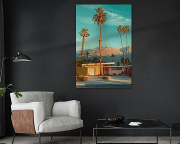 Palm Springs bij zonsondergang van Philippe HUGONNARD