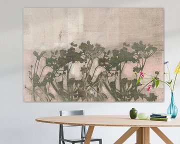 Zachte aardetinten met bloemen van Dina Dankers