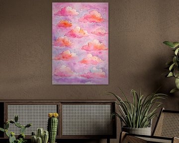 Dromerige wolken van Artistic