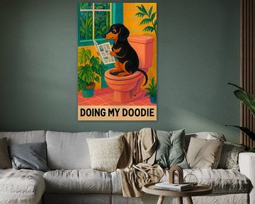 Doing My Doodie van But First Framing