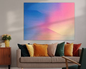 Blauw Roze | Blauw Roze van Modern Collection