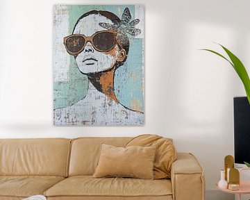 Urban Butterfly Grace van De Mooiste Kunst