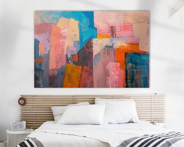 Dessin abstrait sur Peinture Abstraite