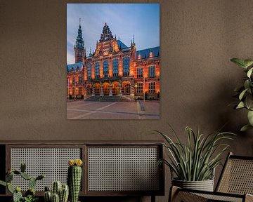 Academiegebouw Groningen van Henk Meijer Photography