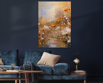 Atmosphärischer Blumengarten von Studio Pieternel