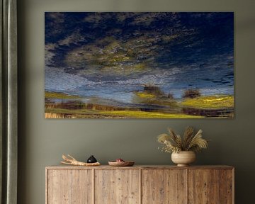 Monet like landscape by Marian Tan-Burghouwt