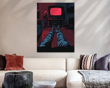 Alone in Channel Zero by Franka Poulain