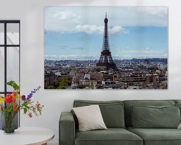 Eiffel Tower Paris by Luis Emilio Villegas Amador