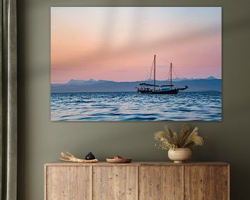Ruhiges Segeln bei Vancouver Island von Ruben Swart