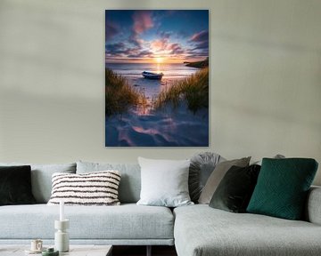 Sur la côte de la mer Baltique
