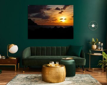Sonnenuntergang auf den Azoren von Janne Brouwers