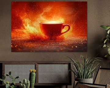 Kaffee-Fantasie von Egon Zitter