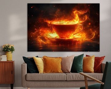 Kaffee-Fantasie von Egon Zitter