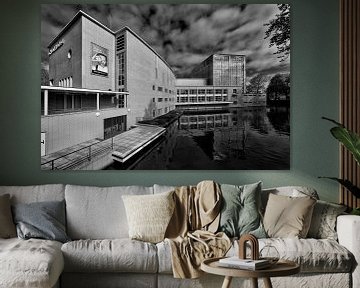 Stadsschouwburg in Utrecht aan de Stadsbuitengracht