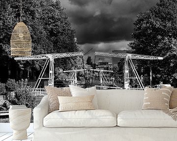 Abel-Tasman-Brücke in Utrecht (stehend). von André Blom Fotografie Utrecht