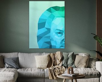 Bach in Blue II van JipvanZeist