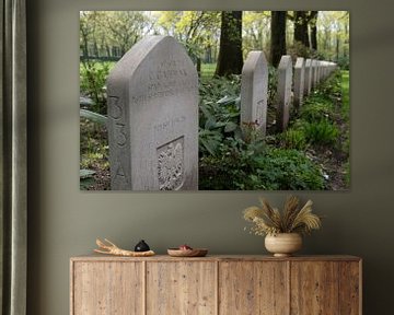 Oosterbeek Nederland Airborne Britse en Poolse begraafplaats van Richard Wareham