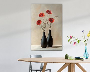 Modern Floral Still Life by Art Whims