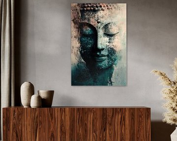 Mystic Buddha art painting by Art & Soul Creations