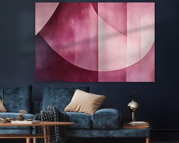 Roze Paars | Zachte Overgang Paars Roze van Modern Collection