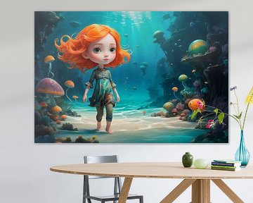 La fille de la mer...