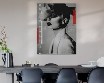 Grafische Popart Collage van Studio Allee
