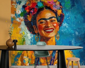 Frida: Kleurrijke vleugels van veerkracht van Niklas Maximilian