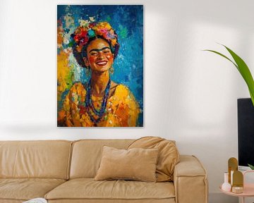 Frida: Kleurrijke vleugels van veerkracht van Niklas Maximilian