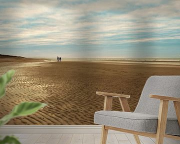 Wandeling langs de Belgische kust van Truus Nijland