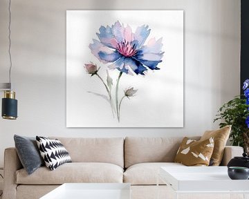 Bleuet sur Evelien Prins