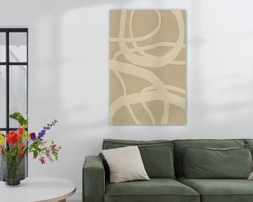 Japandi stemming in beige en crème van Dina Dankers