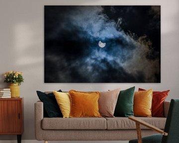 zonsverduistering, solar eclipse van Corrine Ponsen