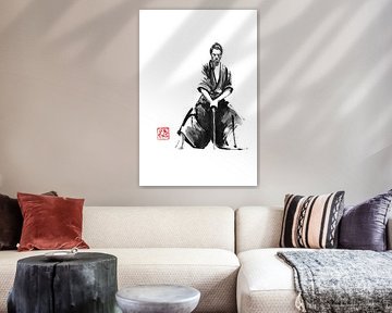 samurai en garde ready