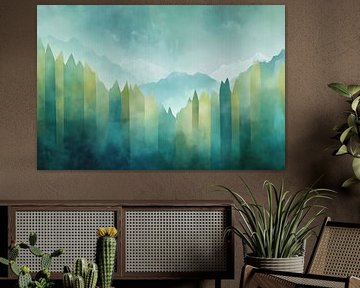 Abstrakte Landschaft