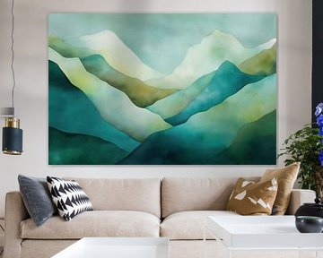 Abstrakte Landschaft