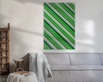 Parallelism of green straight lines III