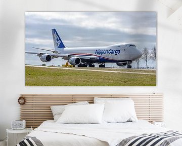 Boeing 747-8F van Nippon Cargo Airlines. van Jaap van den Berg