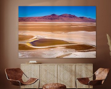 Die Salzwüste Salar de Quisquiro von Chris Stenger