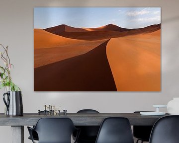 Sand dunes of Sossusvlei by Damien Franscoise