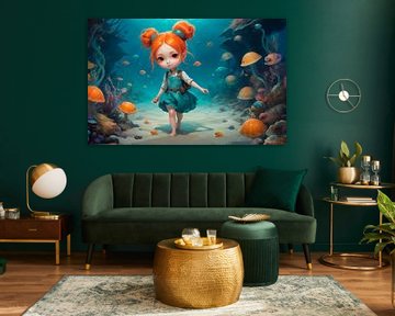La fille de la mer...