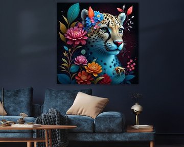 Tropical Tiger Splendour - Expressive Colours & Nature