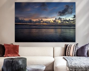 Golden hour by the sea - sunset at Double Six Beach by Roith Fotografie
