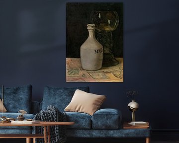 Sojakruik en wijnglas, Floris Verster