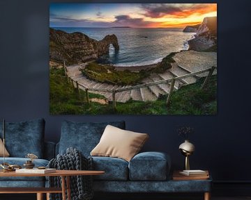 The stairs to the sunset by Loris Photography