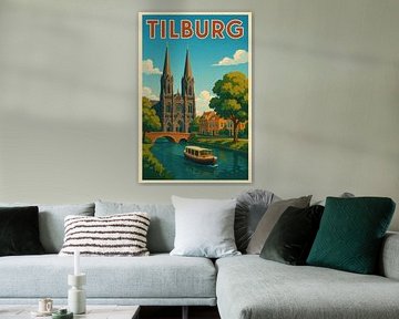 Tilburg von Poster Art Shop